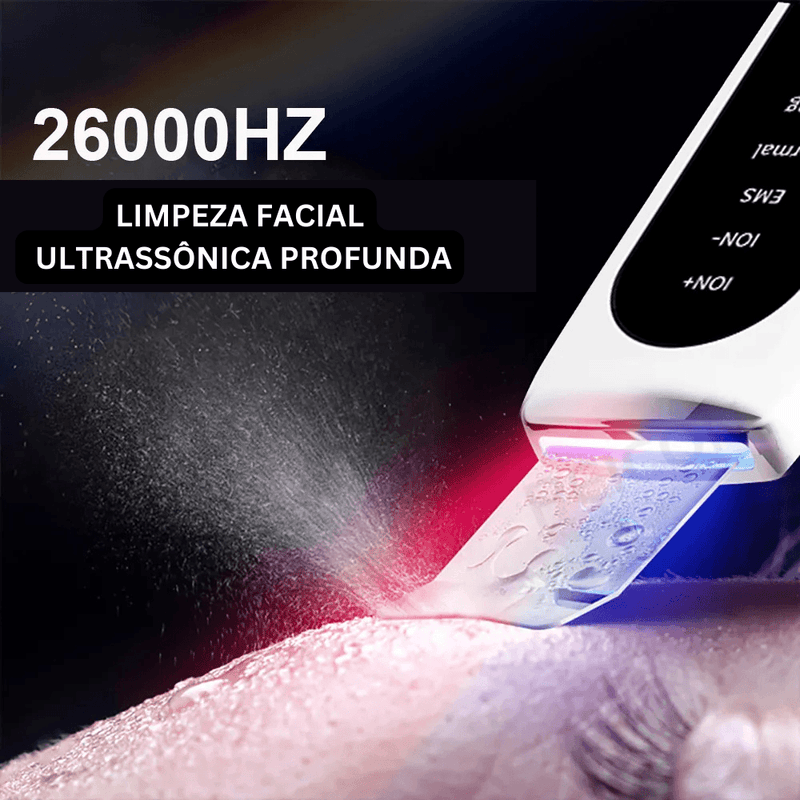 Purificador FaceSonic© Ultrassônico - Removedor de impurezas faciais - GoodChoices